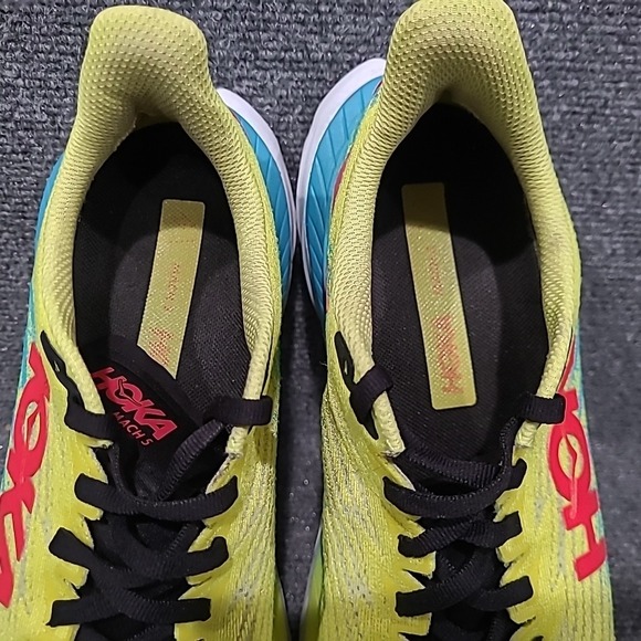 Hoka One One Mach 5‎ Shoes Womens Size 9.5 B Yellow 1127894 EPSB - Picture 15 of 16